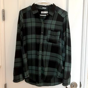 hollis get green and black flannel